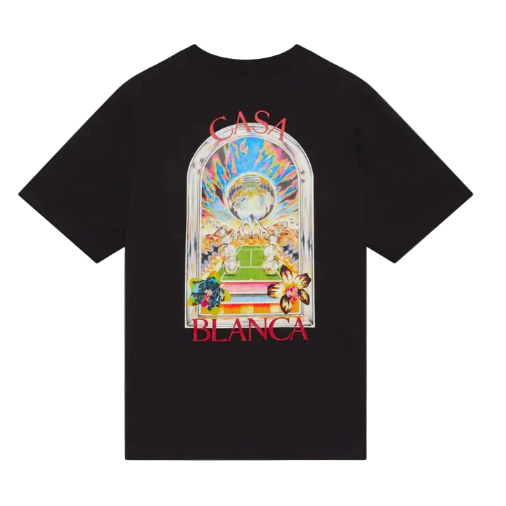 AVEROX - Tennis Landscape T-shirt