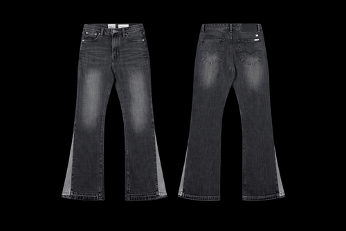 DEBT. FLARED JEANS